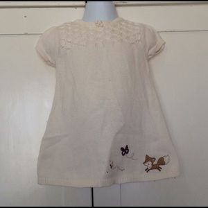 GYMBOREE Knit Dress and Beret Set